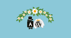 ACHECKS WordPress Wedding Announcement